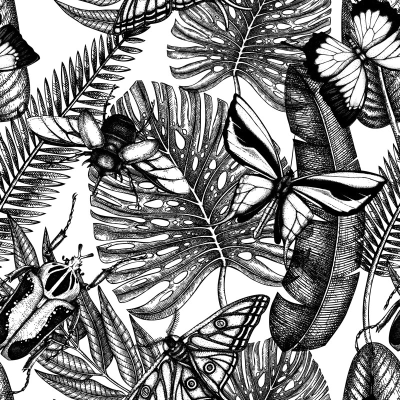Allouette insectes, H 12 po x l 12 po