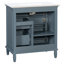 Meuble-lavabo moderne de 30 pouces avec lavabo, armoire en bois massif avec quincaillerie en alliage de zinc et tiroir de rangement rabattable, 2 couleurs-430924535