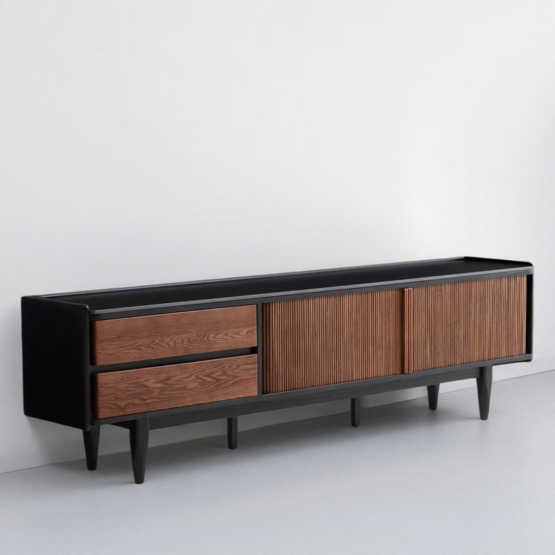 Meuble télé Retro, H 24,53 po x L 78,74 po x l 16,14 po