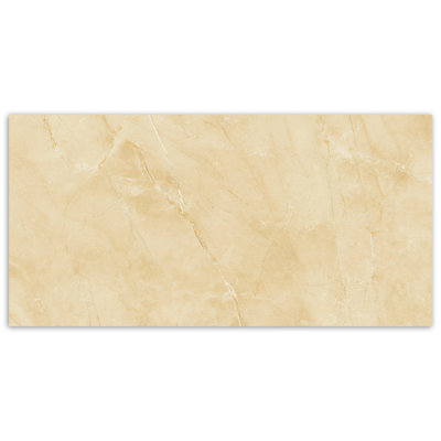 Natural 12" x 24" Porcelain Marble Look Wall & Floor Tile