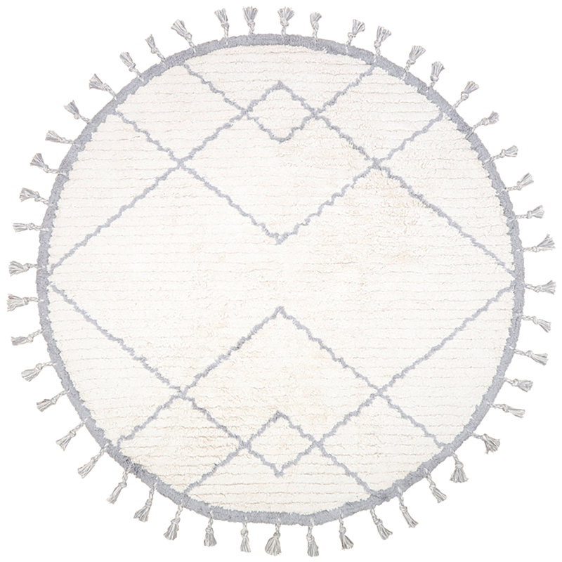 Puma Round 120 cm x 120 cm Geometric Area Rug