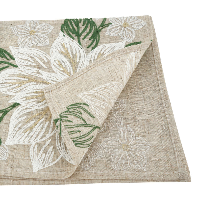 Jaworski Embroidered Table Runner
