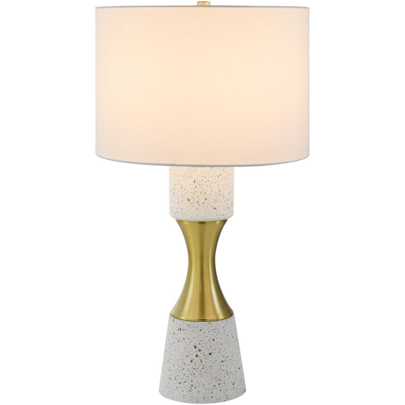 Lampe Maricar, Or/blanc