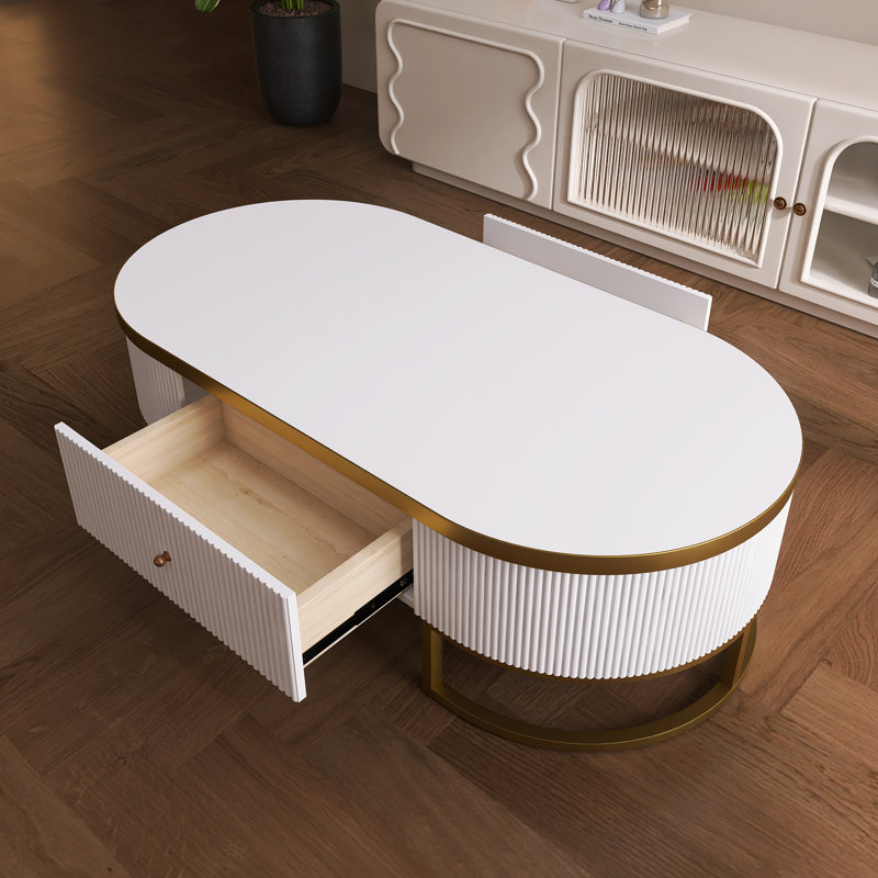 Table basse moderne avec tiroirs 47,20 "