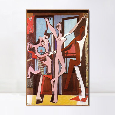 " 1925 The dance by Pablo Picasso " by Pablo Picasso Print