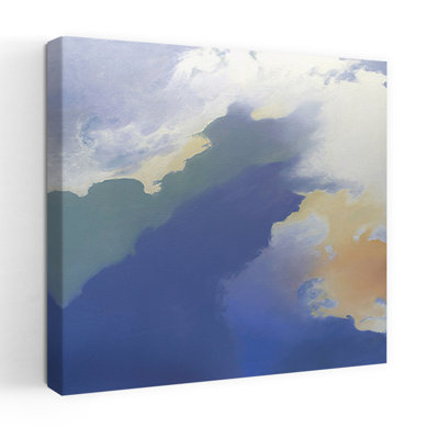 Race Over Taos Contemporary Abstract Landscape Nature Art