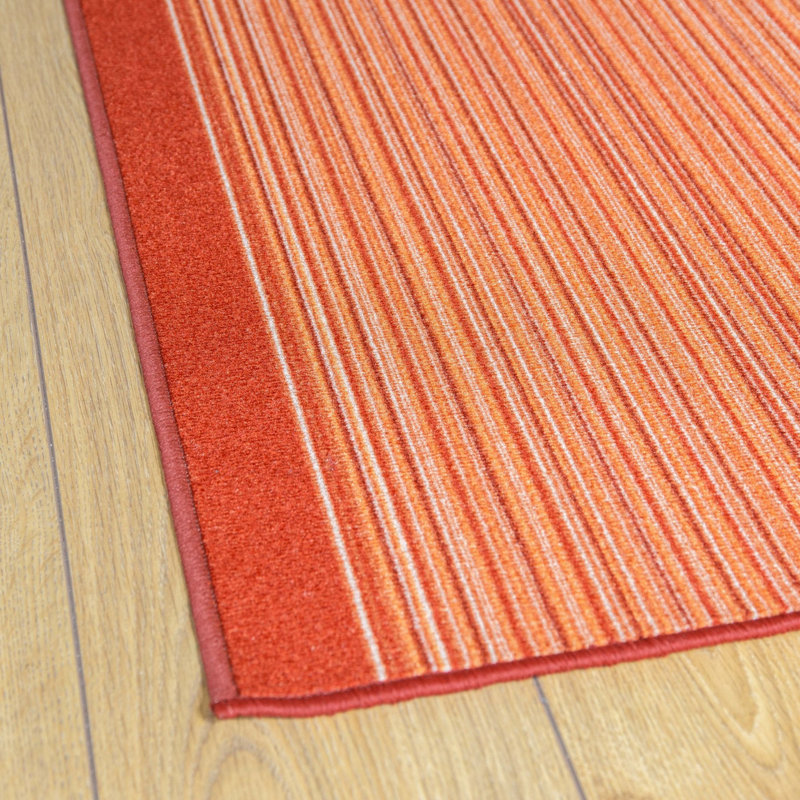 Runner Baitz Striped Hand Woven Indoor Area Rug, Runner 100 x 150cm