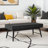 Dorsey 46" Mid-Century Coffee Table with Storage Drawers and Solid Wood Legs-836360325