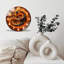 Horloge murale silencieuse en verre trempé de 30 cm, « Horloge Dragon de Feu », décoration murale artistique pour la maison. Fonctionne avec des piles AA (non incluses).