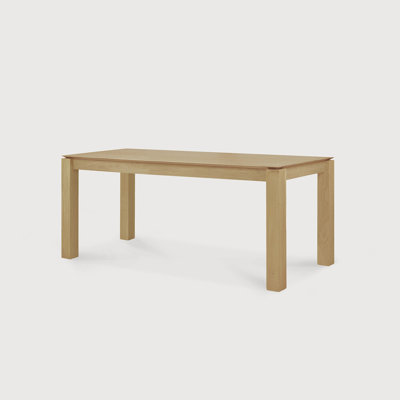 Slice Solid Oak Dining Table