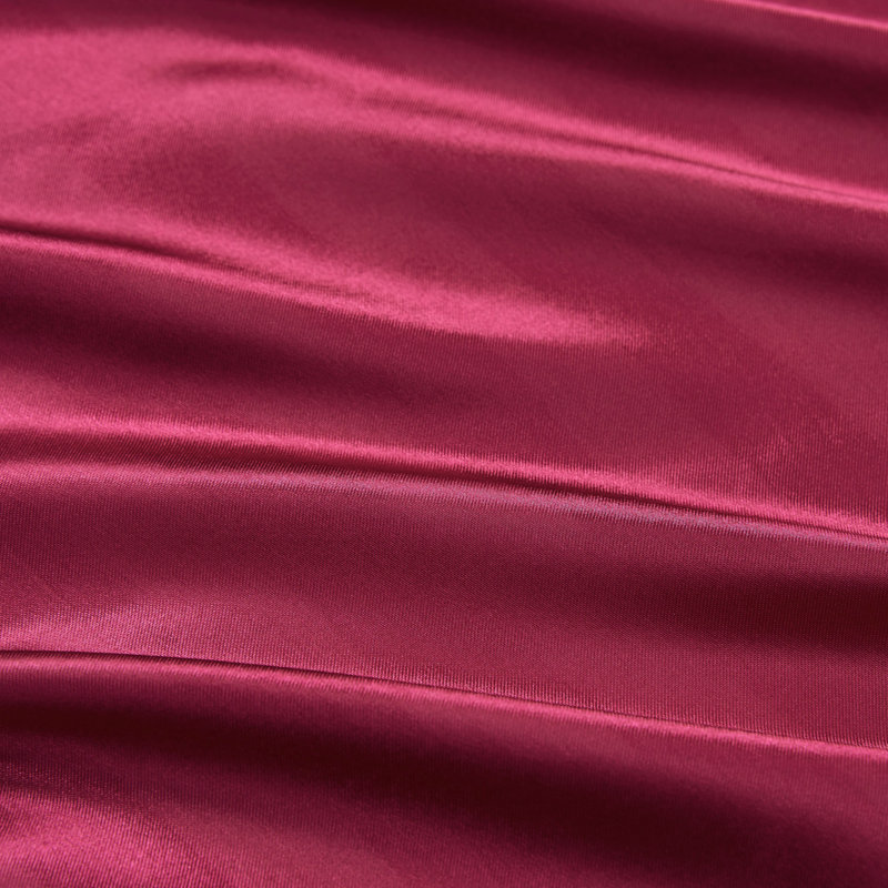 Juicy Couture Silky Satin Damask Sheet Sets, Hot Pink, Twin Sheet Set