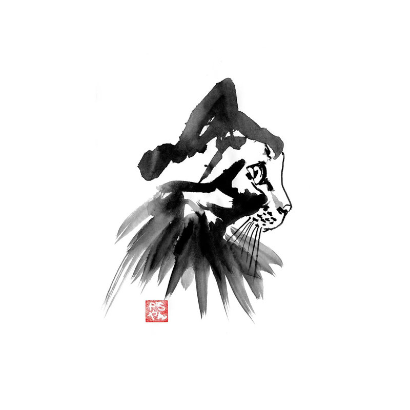 Paddie by Péchane - Print on Canvas, Wrapped Canvas, 20.32 cm H x 30.48 cm W