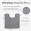 Joyce Microfibre U-Shape Pedestal Mat-56803453