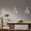 Luminaire suspendu en verre en forme de cloche-1235979391