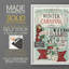 Bright Christmas Carnival - reproduction encadrée de qualité supérieure - prête à être accrochée - aucun clou requis - aucun clou requis-673439092-673439094