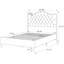 Structure de lit plateforme 55 po H 55 po-1485824252