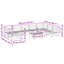 Pennard 70cm Wide U-Shaped Patio Sofa-1653533645