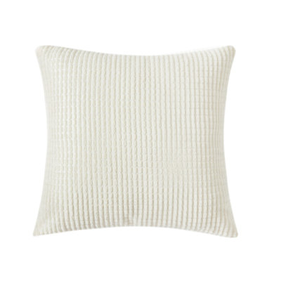 Corduroy Soft Corn Houndstooth Cotton Blend Pillow Cover