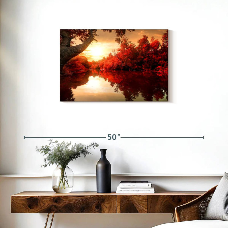 Alvord Red River, 20" H x 30" W