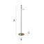 Letitia 132cm Swing Arm Floor Lamp-18980505