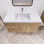 Ensemble de meuble-lavabo simple mural 42 po Dessens-203132393