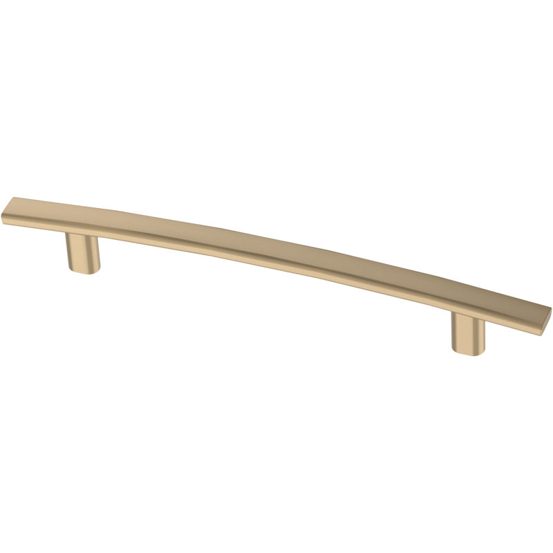 Subtle Arch Cabinet Bar/Handle Pull Multipack, Champagne Bronze, 3.78"