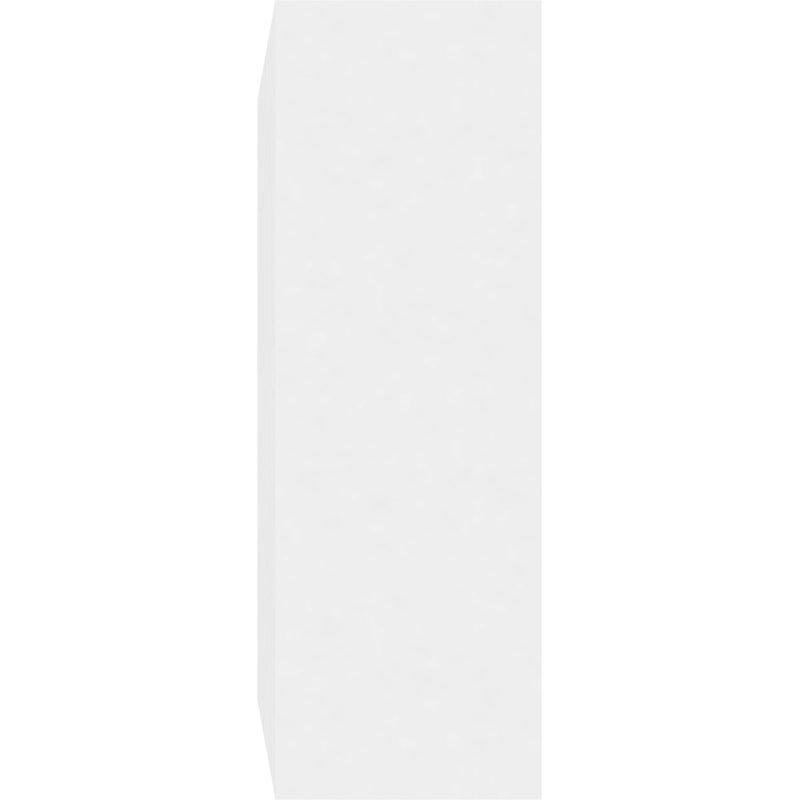 White PVC Dentil Trim with Backplate 3" x 1" x 93"