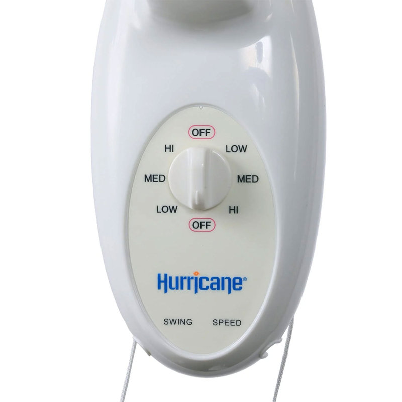 Hurricane 27.6'' Oscillating Wall Mounted Fan Fan