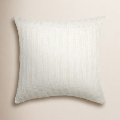 Amora Embroidered Cotton Pillow Cover