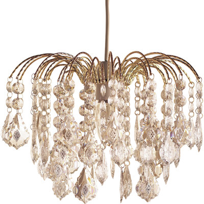 37cm Crystal Novelty Pendant Shade