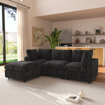 Canapé modulaire 4 pièces Kessi
