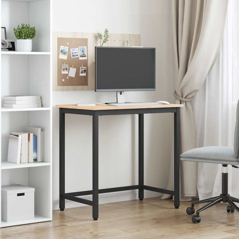 Steel Writing Desk, Natural