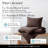Vilano Springs ® Oversized Duvet Cover Set Microfiber with corner ties and zipper closure-850210342-850210329