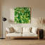 "Watercolor Botanical 67", art mural en métal vert-1172577714