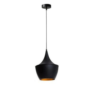 Modern Teardrop Cone Pendant