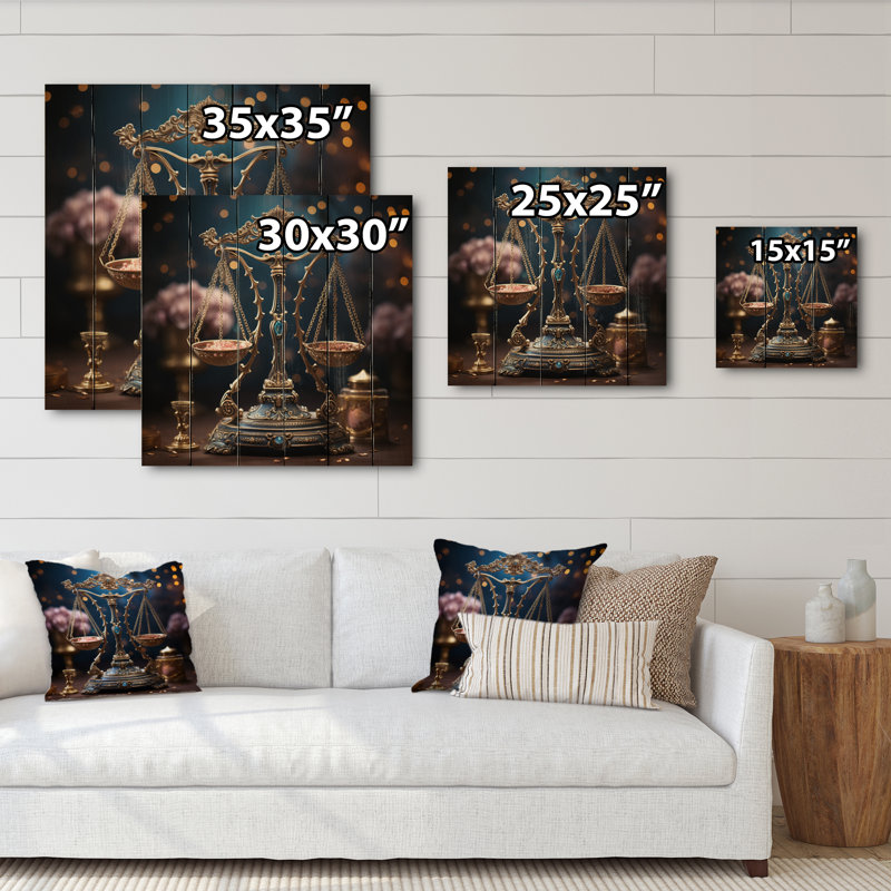 Spiritual Balance I sur impression sur bois, H 30 po x l 30 po x P 0,78 po