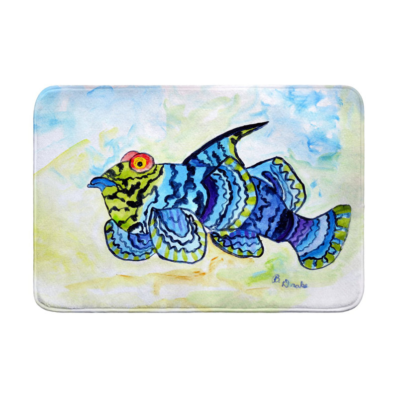 Tapis de bain Google Eye, L 36 po x l 24 po
