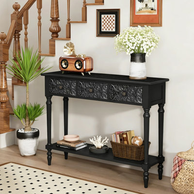 Console américaine de style champêtre rétro