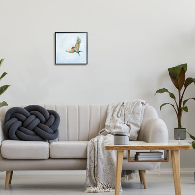 " Flying Hummingbird Painting " by Sue Schlabach