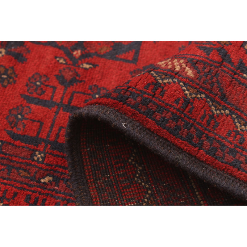 Tapis de zone en laine 6 pi 9 po x 9 pi 6 po à la main one-of-kind-noué la 2010 esari Allaina