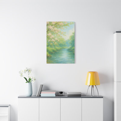 Aaroon Single Picture Frame Print on Canvas