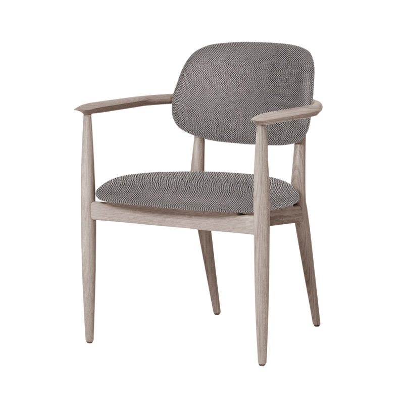 Chaise Slow de Space Copenhagen, Chêne naturel, Revive 1324