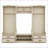 Hall Tree 4-in-1 Detachable with Storage, 7 Hooks &amp; Drawers, Antique Beige | Beige | Particle Board+MDF-121840628