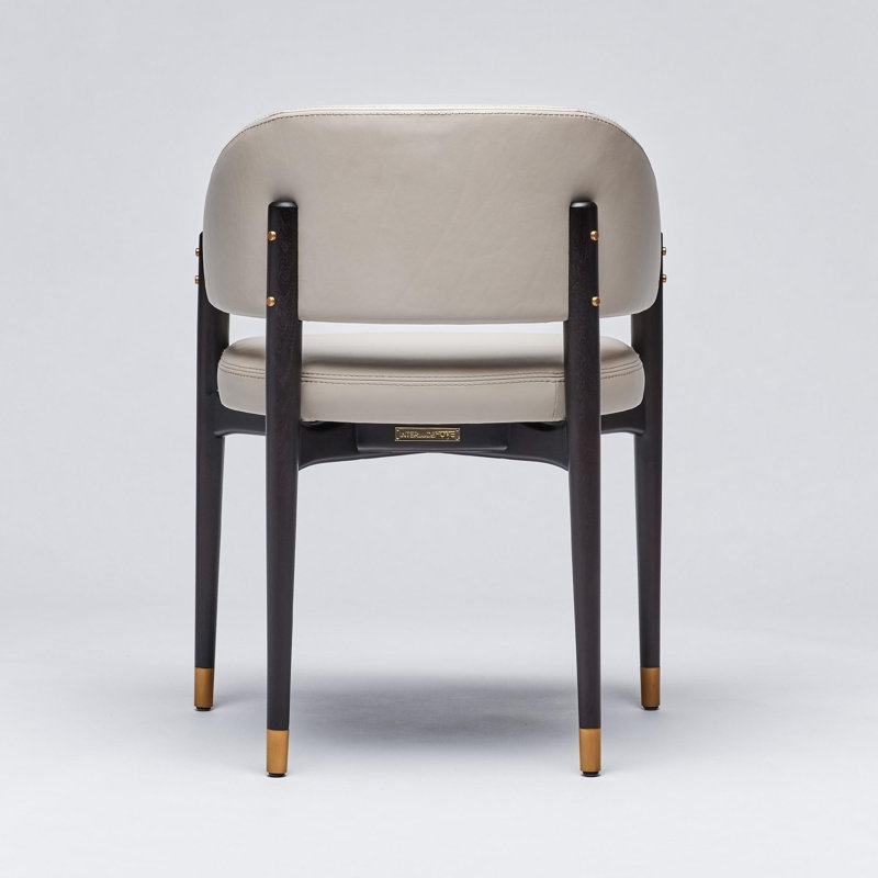 Cheshire Leather Arm Chair, Coffee