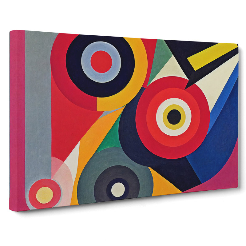 Awe Inspiring Modern Abstract Art - Wrapped Canvas Painting, 35cm H x 50cm W x 3cm D