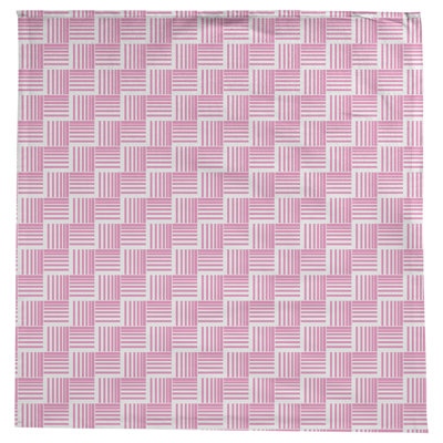 Classic Basketweave Stripes Tablecloth