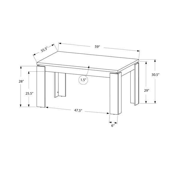 Dimensions du produit