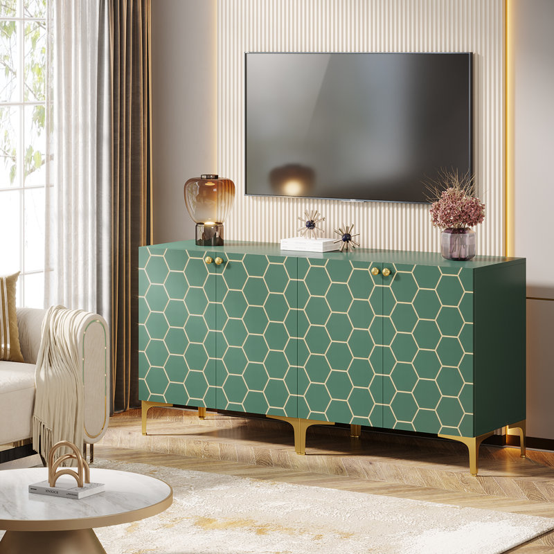 Buffet de 63 po Doukala, Vert