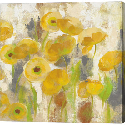 " Floating Yellow Flowers V " by Silvia Vassileva