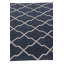 Tapis bleu marine Orlando